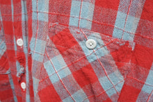 画像をギャラリービューアに読み込む, 極美品 SAINT MICHAEL セントマイケル FRNL CHECK SHIRT フランネルチェックシャツ SM-YS8-0000-023 サイズL 24SS 中古 4c072464