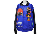 画像をギャラリービューアに読み込む, 極美品 SAINT MICHAEL セントマイケル Denim Tears デニムティアーズ HOLY GRAIL VARSITY JACKET ジャケット スタジャン XL 中古 4c072466