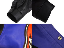 画像をギャラリービューアに読み込む, 極美品 SAINT MICHAEL セントマイケル Denim Tears デニムティアーズ HOLY GRAIL VARSITY JACKET ジャケット スタジャン XL 中古 4c072466