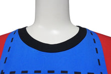 画像をギャラリービューアに読み込む, 極美品 MOSCHINO モスキーノ ロゴ プリント Tシャツ ホワイト レッド ブルー コットン サイズ XXS 中古 4c072479