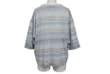 画像をギャラリービューアに読み込む, STUSSY ステューシー 半袖シャツ 80`s USA製 OLD STUSSY TOMTOM トムトム 総柄 ホワイト ブルー 中古 美品 4c072482