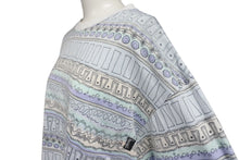 画像をギャラリービューアに読み込む, STUSSY ステューシー 半袖シャツ 80`s USA製 OLD STUSSY TOMTOM トムトム 総柄 ホワイト ブルー 中古 美品 4c072482