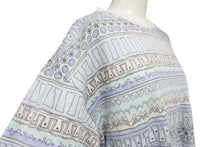 画像をギャラリービューアに読み込む, STUSSY ステューシー 半袖シャツ 80`s USA製 OLD STUSSY TOMTOM トムトム 総柄 ホワイト ブルー 中古 美品 4c072482