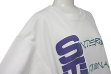 画像をギャラリービューアに読み込む, STUSSY ステューシー 半袖シャツ 90`s USA製 OLD STUSSY Inter National Stussy Tribe ステューシー オールド ホワイト 中古 美品 4c072483