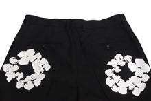 画像をギャラリービューアに読み込む, 新品未使用 saint mxxxxxx × DENIM TEARS セントマイケル デニムティアーズ パンツ スラックス サイズ 52 ブラック SM-YS1-0000-C49 中古 4c072532