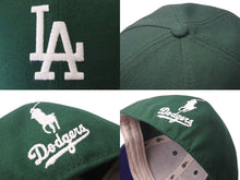 画像をギャラリービューアに読み込む, Newera ニューエラ Polo Ralph lauren ポロラルフローレン キャップ 帽子 49FORTY ポリエステル グリーン ホワイト L 美品 中古 4c072535