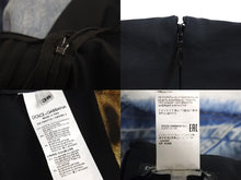 画像をギャラリービューアに読み込む, 極美品 DOLCE＆GABBANA ドルチェアンドガッバーナ チューブドレス パッチワークデニム DV F6AYTD ブルー サイズ38 中古 4c072568