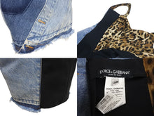 画像をギャラリービューアに読み込む, 極美品 DOLCE＆GABBANA ドルチェアンドガッバーナ チューブドレス パッチワークデニム DV F6AYTD ブルー サイズ38 中古 4c072568