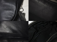 画像をギャラリービューアに読み込む, Alexander Wang アレキサンダーワン ベルトショルダーバッグ シルバー ボディバック ラムレザー ブラック 美品 中古 4c072586