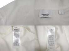 画像をギャラリービューアに読み込む, Burberry バーバリー 半袖 ポロシャツ ショートスリーブ TBモノグラムワッペン 8017723 コットン ホワイト 美品 中古 4c072609