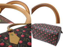 画像をギャラリービューアに読み込む, LOUIS VUITTON ルイヴィトン モノグラムチェリー スピーディ25 ハンドバッグ M95009 村上隆 ブラウン 美品 中古 4c072633