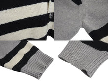 画像をギャラリービューアに読み込む, BURBERRY LONDON ENGLAND バーバリー ロンドン イングランド ニット カーディガン 8055477 グレー サイズXL 美品 中古 4c072648