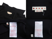 画像をギャラリービューアに読み込む, 極美品 MARNI マルニ 半袖シャツ ボーリングシャツ ロゴ コットン 刺繍 ブラック サイズ50 CUMU0054S1 中古 4c072652
