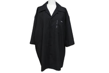 画像をギャラリービューアに読み込む, 極美品 MARNI マルニ 半袖シャツ ボーリングシャツ ロゴ コットン 刺繍 ブラック サイズ50 CUMU0054S1 中古 4c072652