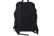 画像をギャラリービューアに読み込む, PRADA プラダ リュック バックパック 2VZ062 トライアングルロゴ ナイロン ブラック シルバー金具 美品 中古 4c072661