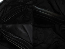 Load image into Gallery viewer, VERSACE ヴェルサーチ メデューサ ショルダーバッグ ボディバッグ ロゴ ICタグ グリーン ブラック シルバー金具 美品 中古 4c072663