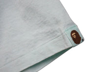 画像をギャラリービューアに読み込む, A Bathing Ape アベイシングエイプ RSVP GALLERYコラボ 半袖Tシャツ ターコイズブルー ブラック ブラウン サイズL 美品 中古 4c072669