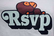 画像をギャラリービューアに読み込む, A Bathing Ape アベイシングエイプ RSVP GALLERYコラボ 半袖Tシャツ ターコイズブルー ブラック ブラウン サイズL 美品 中古 4c072669