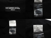 画像をギャラリービューアに読み込む, RAF SIMONS archive ラフシモンズ アーカイブ 21SS パーカー A01-125 ターキー製 コットン ブラック ホワイト サイズ1 美品 中古 4c072678