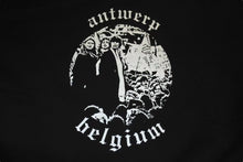 画像をギャラリービューアに読み込む, RAF SIMONS archive ラフシモンズ アーカイブ 21SS パーカー A01-125 ターキー製 コットン ブラック ホワイト サイズ1 美品 中古 4c072678