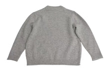 画像をギャラリービューアに読み込む, Givenchy ジバンシー ニット セーター キッズ ハイネック ウール カシミヤ グレー マルチカラー サイズ8 美品 中古 4c072711