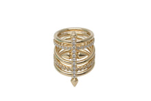 画像をギャラリービューアに読み込む, 極美品 TIFFANY ティファニー タイタン by ファレル・ウィリアムス 5ロウ リング AU750 D1.75CT 13号 中古 4c072726