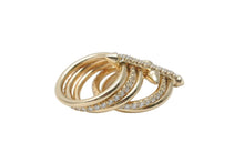 画像をギャラリービューアに読み込む, 極美品 TIFFANY ティファニー タイタン by ファレル・ウィリアムス 5ロウ リング AU750 D1.75CT 13号 中古 4c072726