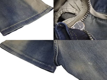 画像をギャラリービューアに読み込む, Rick Owense リックオウエンス DRKSHHDW ダークシャドウ ダブルカーゴジャンボベラロングデニムパンツ ブルー サイズ40 美品 中古 4c072754
