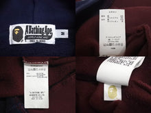 画像をギャラリービューアに読み込む, ABathingApe アベイシングエイプ BAPE ベイプ 23AW バッジ カラーブロッキング プルオーバー パーカー サイズM 美品 中古 4c072808