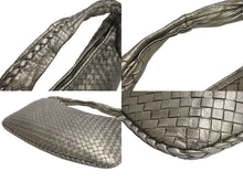 Load image into Gallery viewer, BOTTEGA VENETA ボッテガヴェネタ HOBO ホーボー ワンショルダーバッグ イントレチャート ゴールド レザー 115653 美品 中古 4c072859