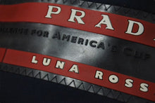 画像をギャラリービューアに読み込む, PRADA プラダ CAPLUNA ROSSA キャップ ネイビー ロゴ 帽子 4H0289 コットン サイズM 美品 中古 4c072879