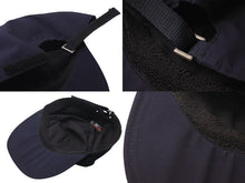 画像をギャラリービューアに読み込む, PRADA プラダ CAPLUNA ROSSA キャップ ネイビー ロゴ 帽子 4H0289 コットン サイズM 美品 中古 4c072879