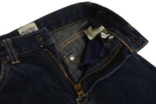 画像をギャラリービューアに読み込む, A Bathing Ape アベイシングエイプ BAPE ベイプ パンツ ジーンズ JAPAN製 コットン ブルー オレンジ サイズ110 美品 中古 4c072881