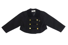 画像をギャラリービューアに読み込む, GIVENCHY ジバンシー Premiers Pas Coat kids プレミアズ パス コート キッズ サイズ 90 ブラック 美品 中古 4c072905