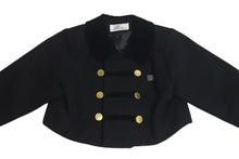 画像をギャラリービューアに読み込む, GIVENCHY ジバンシー Premiers Pas Coat kids プレミアズ パス コート キッズ サイズ 90 ブラック 美品 中古 4c072905