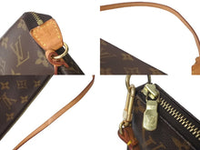 画像をギャラリービューアに読み込む, LOUIS VUITTON ルイヴィトン モノグラム ポシェット アクセソワール アクセサリーポーチ アクセポ 旧型 M51980 美品 中古 4c073016