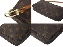 画像をギャラリービューアに読み込む, LOUIS VUITTON ルイヴィトン モノグラム ポシェット アクセソワール アクセサリーポーチ アクセポ 旧型 M51980 美品 中古 4c073016