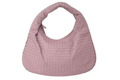 BOTTEGA VENETA ボッテガヴェネタ ホーボー ワンショルダーバッグ B04216645X イントレチャート ピンク 美品 中古 4c073085