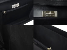 画像をギャラリービューアに読み込む, 極美品 GIVENCHY ジバンシー ショルダーバッグ ハンドバッグ 2WAY カーフレザー ブラック ロゴ金具 シルバー金具 中古 4c073121