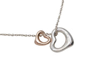 画像をギャラリービューアに読み込む, 極美品 TIFFANY&amp;Co. ティファニー エルサ ペレッティ オープン ハート ペンダント ネックレス エクストラミニ 重量約2.4g 全長約41cm 美品 中古 4c073231