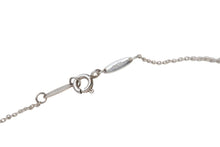 画像をギャラリービューアに読み込む, 極美品 TIFFANY&amp;Co. ティファニー エルサ ペレッティ オープン ハート ペンダント ネックレス エクストラミニ 重量約2.4g 全長約41cm 美品 中古 4c073231