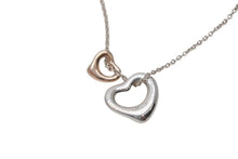 画像をギャラリービューアに読み込む, 極美品 TIFFANY&amp;Co. ティファニー エルサ ペレッティ オープン ハート ペンダント ネックレス エクストラミニ 重量約2.4g 全長約41cm 美品 中古 4c073231