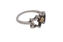 画像をギャラリービューアに読み込む, TIFFANY&amp;Co. ティファニー スターアンドハート リング 指輪 K18 シルバー925 3g サイズ10号 美品 中古 4c073236