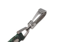 画像をギャラリービューアに読み込む, GOYARD ゴヤール リード ペット用品 ペットグッズ グリーン PVC レザー ヘリンボーン シルバー金具 美品 中古 4c073269