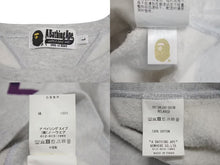 画像をギャラリービューアに読み込む, 極美品 A BATHING APE アベイシングエイプ Logo Sweat Grey ロゴスエット グレー サイズ L 001SWJ301007M 中古 4c073275