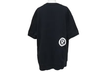 画像をギャラリービューアに読み込む, A BATHING APE アベイシングエイプ BAPE ベイプ LOGO 半袖 スウェット スワロフスキー ブラック ホワイト サイズL 美品 中古 4c073280