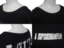 画像をギャラリービューアに読み込む, OFF-WHITE オフホワイト 半袖Tシャツ プリント ブラック コットン サイズXL 美品 中古 4c073316