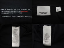 画像をギャラリービューアに読み込む, BURBERRY バーバリー LOVE Photo Montage T-shirt ラブフォトモンタージュ Tシャツ ブラック XXXL 美品 中古 4c073321