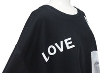 画像をギャラリービューアに読み込む, BURBERRY バーバリー LOVE Photo Montage T-shirt ラブフォトモンタージュ Tシャツ ブラック XXXL 美品 中古 4c073321