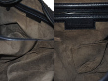 Load image into Gallery viewer, BOTTEGA VENETA ボッテガヴェネタ イントレチャート ホーボー ショルダーバッグ B00428421D レザー ネイビー 美品 中古 4c073580